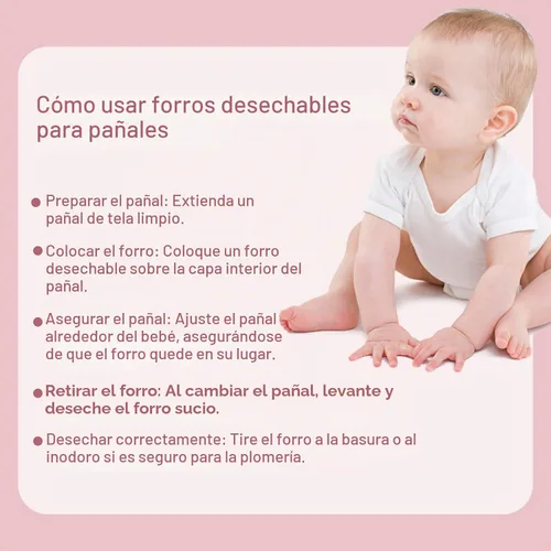 Vista 5 de babygoal Rayón de tela de bambú 2 paquetes de pañales para pañales de bebé