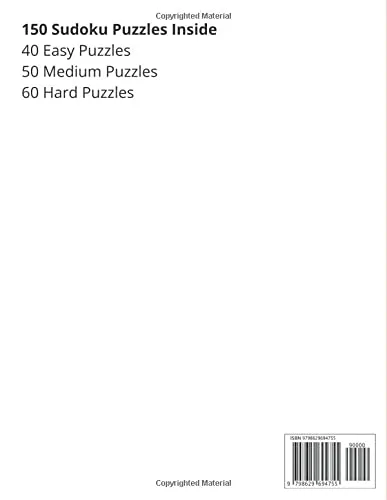 Vista 2 de Fun With Sudoku Volume 20 Large Print Puzzle Book for All Ages of Sudoku Lovers Includes Easy Medium & Hard Difficulty Levels