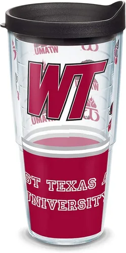Vista 71 de Vaso térmico con tapa, marca Tervis, Idaho Univ, Transparente