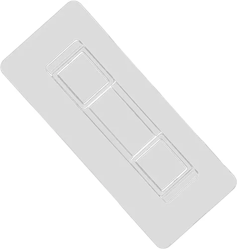 Vista 5 de LICAEVEY 6PCS Shower Caddy Adhesive Hooks Resin Patch Clip Rack for Bathroom Tissue Box Corner Shelf Soap Basket Toothbrush Holder