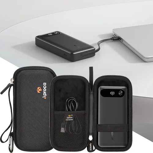 Vista 4 de Aproca Funda de banco de energía compatible con LOVELEDI 40000mAh / Anker 20,000mAh / Pxwaxpy 30,800mAh / RGVOTA 38800mAh / Ekrist 25800mAh / FOCHEW