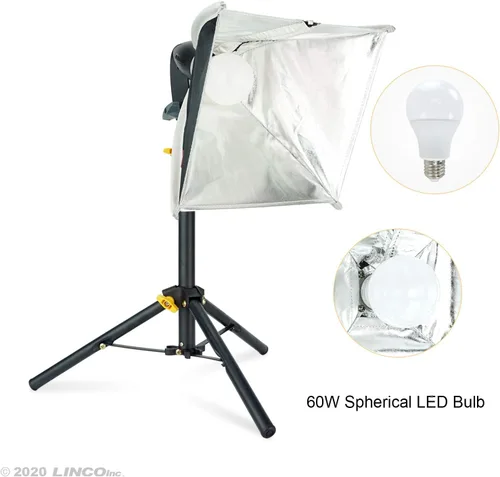 Vista 5 de LINCO Lincostore Softbox Kit de iluminación 8x8 Mini mesa 2