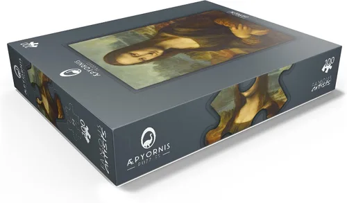 Vista 3 de MyPuzzle Mona Lisa - Lisa Del Giocondo by Leonardo Da Vinci - Rompecabezas premium de 100 piezas para adultos