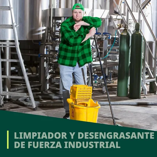 Vista 3 de Simple Green 13005CT, limpiador y desengrasante industrial concentrado, botella de 1 galón, Blanco, 1