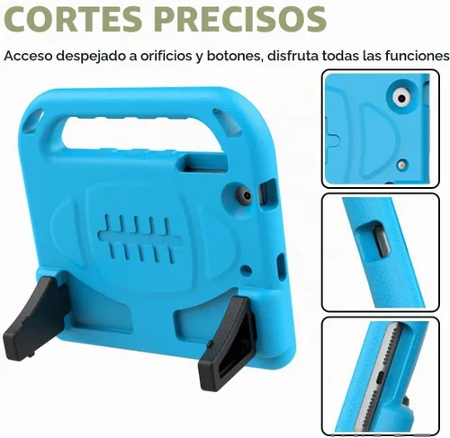 Vista 7 de BMOUO Funda para iPad mini 1 2 3, iPad mini 1/2/3 para niños – Protector de pantalla integrado, a prueba de golpes, ligera, funda rígida con soporte