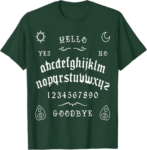 Vista 89 de Camiseta inspirada en la tabla Spirit Board Ouija Asphalt Grey