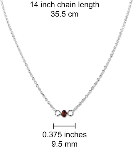 Vista 84 de Gargantilla de piedra natal – Regalo de cumpleaños, regalo para niña, mujer, amiga, hija, esposa, mamá, ella, joyas de piedras preciosas para uso