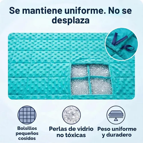 Vista 3 de Hazli - Manta con funda extraíble (48 x 72 pulgadas)