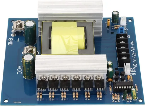 Vista 8 de Placa de módulo inversor profesional de 1000 W, convertidor de impulso inversor, transformador, potencia de alta frecuencia, CC 12 V 24 V a CA 18 V