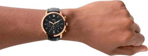 Vista 4 de Fossil Men's Neutra Stainless Steel and Leather Quartz Chronograph Watch