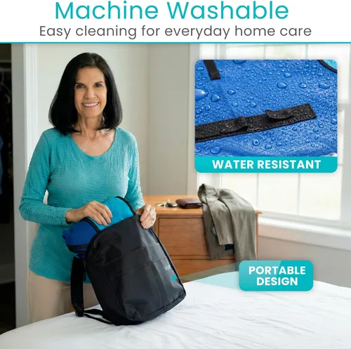Vista 15 de Vive Patient Lift Sling - Eslinga de transferencia de malla para ducha y uso doméstico