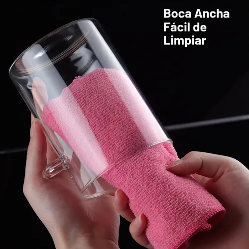 Vista 3 de Juego de 3 tarros de vidrio herméticos con tapas y cucharas de bambú, recipientes de vidrio de borosilicato decorativos y duraderos de 20 onzas