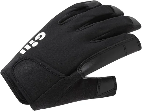 Vista 2 de Gill Guantes de vela de campeonato – Dedos largos con dedo y pulgar expuestos – Tela Dura-Grip 50+ protección solar UV y repelente al agua