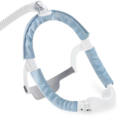 Vista 16 de Paquete de 3 fundas de correa CPAP de satén suave, protector de cabello CPAP para mujer, universal y cómodo, para correas de máscara CPAP Dreamwear