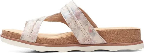 Vista 8 de Clarks Sandalias planas Brynn Madi para mujer, Negro