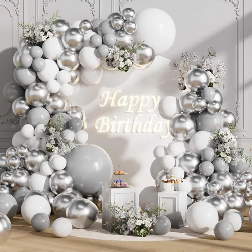 Vista 22 de 15 globos de papel de aluminio en forma de corazón negro de 18 pulgadas para el día de San Valentín, día de la madre, compromiso, aniversario