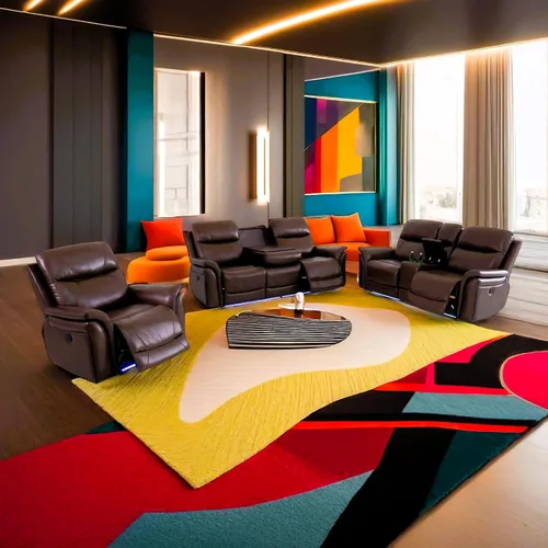 Vista 15 de FUOROLA Sofá modular de gran tamaño, sofá modular de cuero con reclinable, sofás seccionales para sala de estar, sofá reclinable de piel sintética