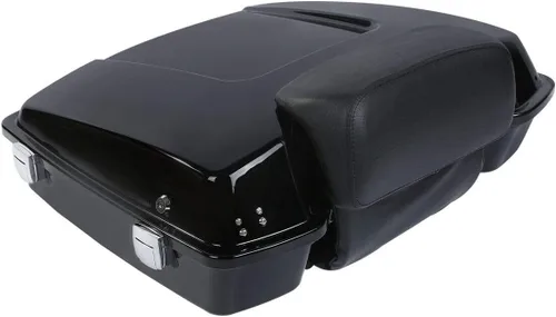 Vista 9 de TCMT Razor - Caja de maletero de motocicleta para Harley Touring 1997-2013 Road King Road Glide Street Glide Electra Glide Pack Trunk