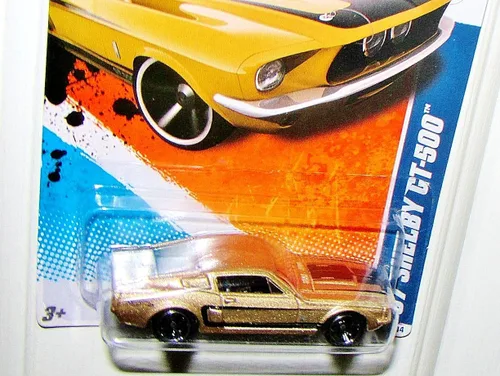Vista 2 de Hot Wheels 2011 Muscle Mania 1/10 Oro '67 Shelby GT-500 101/244