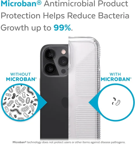 Vista 5 de Speck Funda para iPhone 13 Pro Max, protección contra caídas para teléfonos iPhone 12 Pro Max y iPhone 13 Pro Max, compatible con MagSafe, agarre