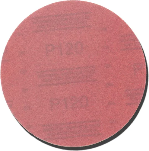 Vista 10 de 3M Hookit 01303 - Disco abrasivo rojo, 5 pulgadas, grano 40+ sin agujero, paquete de 25 para lijado automotriz, lijado de imprimación, lijado