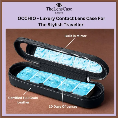 Vista 3 de Paquete de estuche de lentes de contacto de lujo - Compre el Occhio y obtenga un Ojo gratis por valor de $35.00