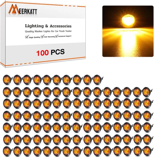 Vista 2 de Juego de luces indicadoras Meerkatt de LED, para lateral, miniluces (pack de 100 unidades)