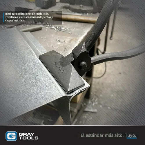Vista 5 de Gray Tools Alicates de costura manual, ancho de mandíbula de 3-1/2 pulgadas, 7-3/4 pulgadas de largo