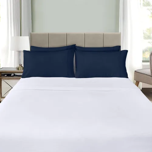 Vista 7 de Utopia Bedding - Juego de 4 fundas de almohada tamaño Queen, con cierre de sobre, tela de microfibra cepillada suave, resistentes al encogimiento