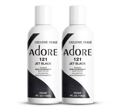 Vista 50 de Adore Tinte semipermanente verde para el cabello, vegano y sin crueldad, 4 onzas líquidas, 163 Green Apple (paquete de 1)