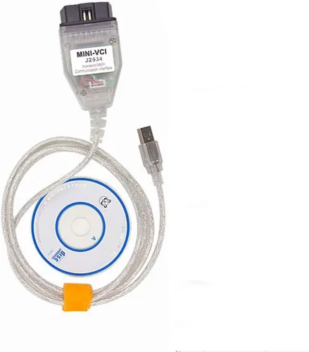 Vista 4 de Mini VCI Auto Vehículo de Coche Estándar OBD2 diagnosticar la herramienta del cable de cable para Toyota Cable de diagnóstico