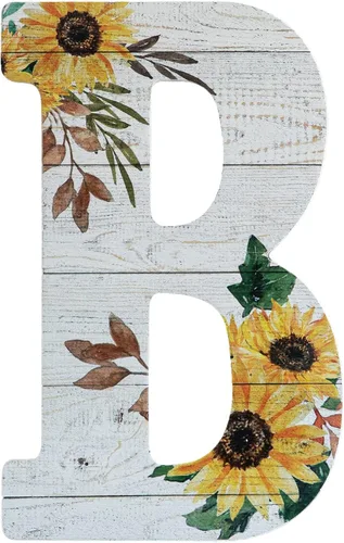 Vista 9 de COLLECTIVE HOME - Letras de madera de 12 pulgadas para decoración de pared, letrero rústico de pared, letreros decorativos para colgar, número