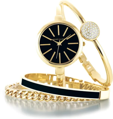 Vista 7 de Anne Klein, AK1470, juego de reloj y pulsera tipo esclava para mujer.