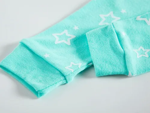 Vista 7 de Babyroom Pijamas a juego para niñas, pijamas de muñeca para niños pequeños, ropa de dormir de algodón para Navidad