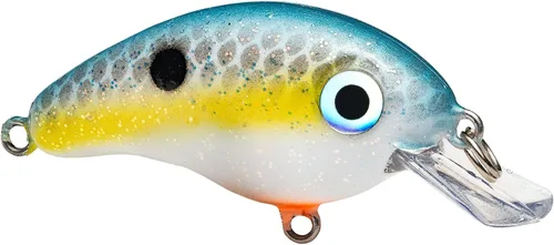 Vista 5 de Strike King Señuelo de pesca Bitsy Pond Minnow Crankbait, 3/32 oz, irresistible para los peces Sexy Shad