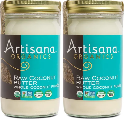 Vista 11 de Artisana 100% mantequilla de coco cruda orgánica - 14 oz