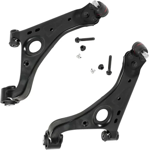 Vista 8 de Detroit Axle - 2 brazos de control delanteros para Volvo S60 V70 01-07, juego de 2 brazos de control inferiores 2001 2002 2003 2004 2005 2006 2007