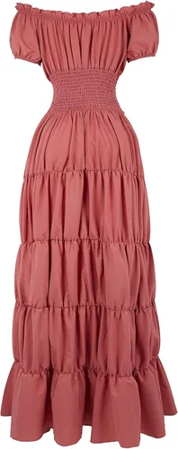 Vista 3 de Vestido de feria irlandesa renacentista, disfraz de pirata, vestido medieval para mujer, vestido campesino, vestidos bohemios