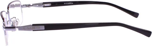 Vista 4 de Agstum Gafas ópticas de titanio con montura media montura 55-18-145