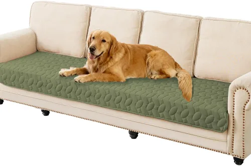 Vista 45 de Ameritex Funda impermeable para cama de mascotas, manta antideslizante para cama de perro, para sofá y muebles, impermeable, nuevo diseño