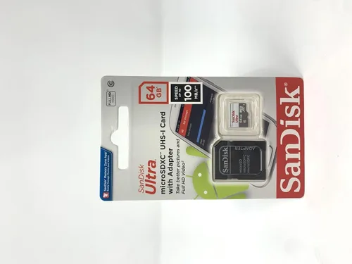 Vista 4 de SanDisk Ultra 64GB microSDXC UHS-I Clase 10 Tarjeta de memoria con adaptador