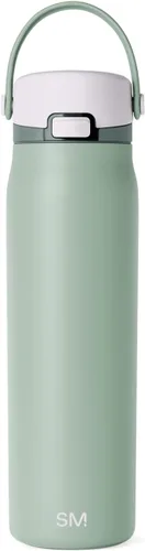 Vista 23 de Simple Modern Mesa Sport Botella de Agua con Tapa de Sorbo Cubierta Botella de Acero Inoxidable Aislada de 24oz Compatible con Portavasos