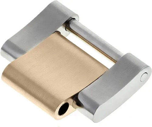 Vista 4 de Ewatchparts Oyster 18K - Correa de reloj de dos tonos compatible con Rolex Datejust 2 de 1.614 in 116301, 116331 oro real