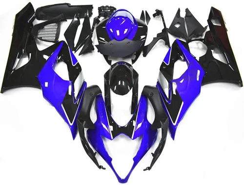 Vista 23 de YTL - Carenado completo negro brillante para Suzuki 2005-2006 GSXR 1000