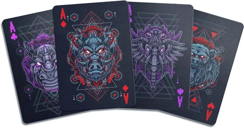 Vista 2 de Mecha Beasts - Juego de cartas de Gent Supply