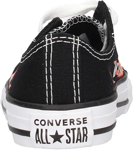 Vista 3 de Converse Chuck Taylor All Star OX - Tenis bajos para niños color negro