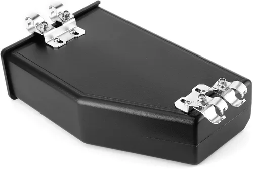 Vista 8 de Aramox Caja de herramientas de motocicleta, contenedor de almacenamiento ABS negro para R1200GS, R1250GS, F750GS, F850GS, accesorio de montaje