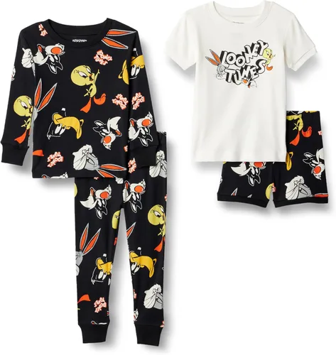 Vista 7 de Amazon Essentials Babies, Toddlers and Boys' Snug-Fit Cotton Pajama Set, Multipacks