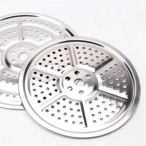 Vista 4 de 1 PC 48cm Pressure Cooker Canner Rack Stainless Steel Canning Steamer Rack Stand for Cooking Toast Bread Baking Kitchen Gadge