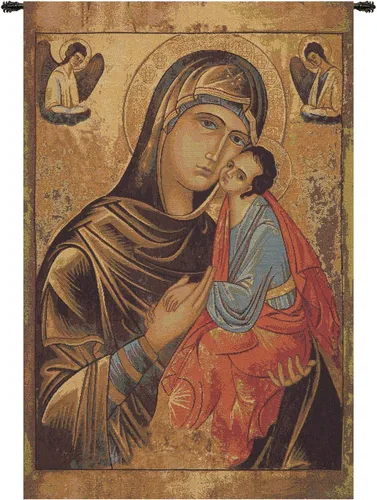 Vista 28 de Madonna Di Medjugorie - Tapiz italiano para colgar en pared, 6 pulgadas x 9 pulgadas, algodón/viscosa/poliéster por Raoul Vitale